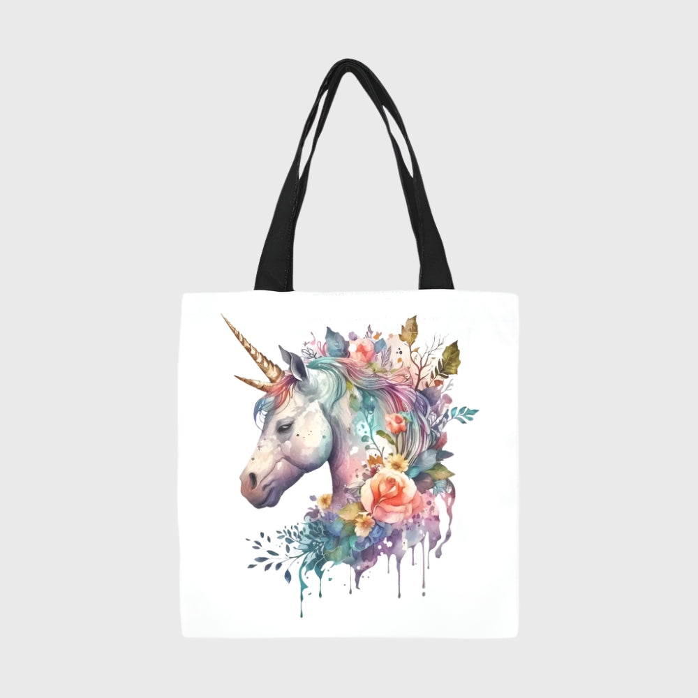Unicorn Fantasy Canvas Tote Bag