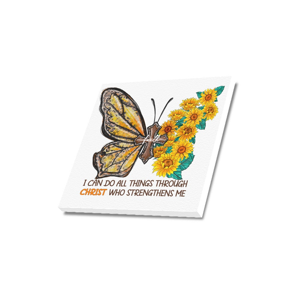 I Can Do All Things Through Christ Canvas Print