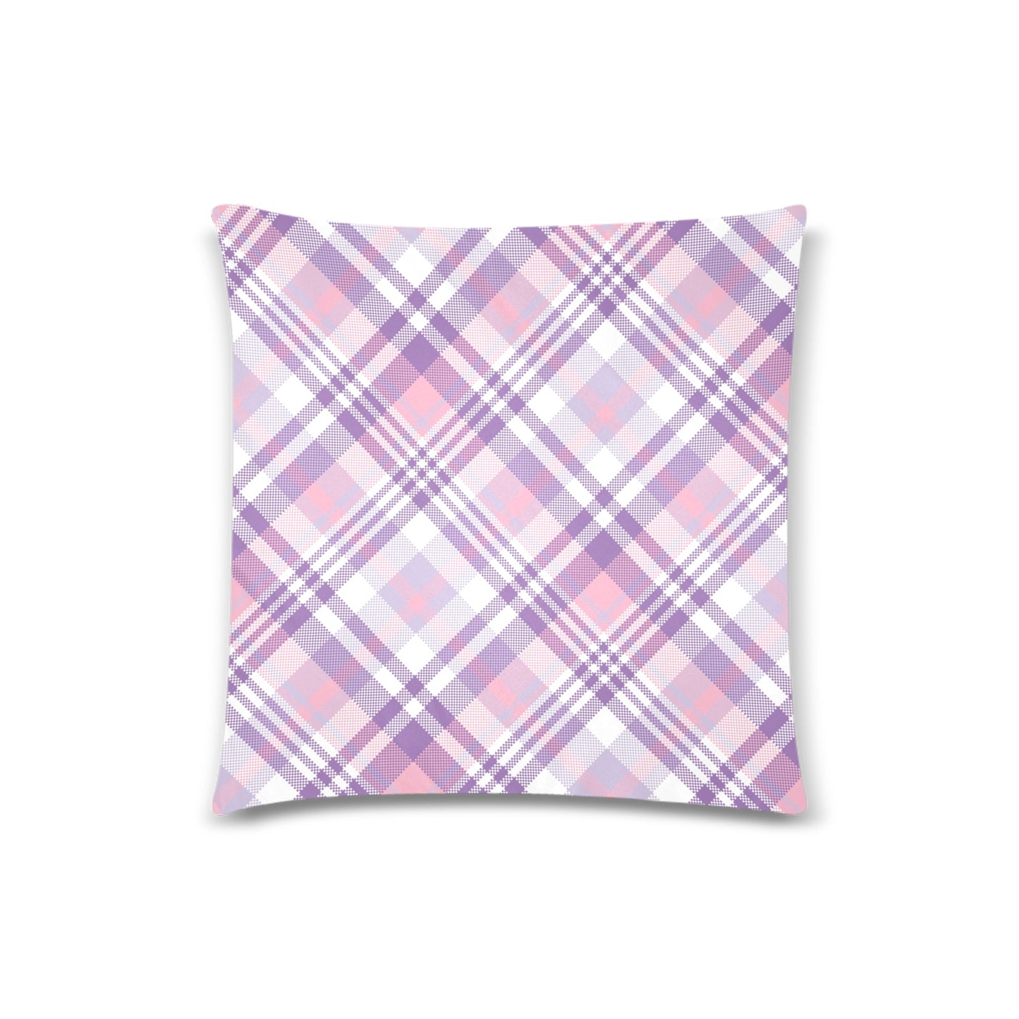 Plaid Throw Pillow Cover