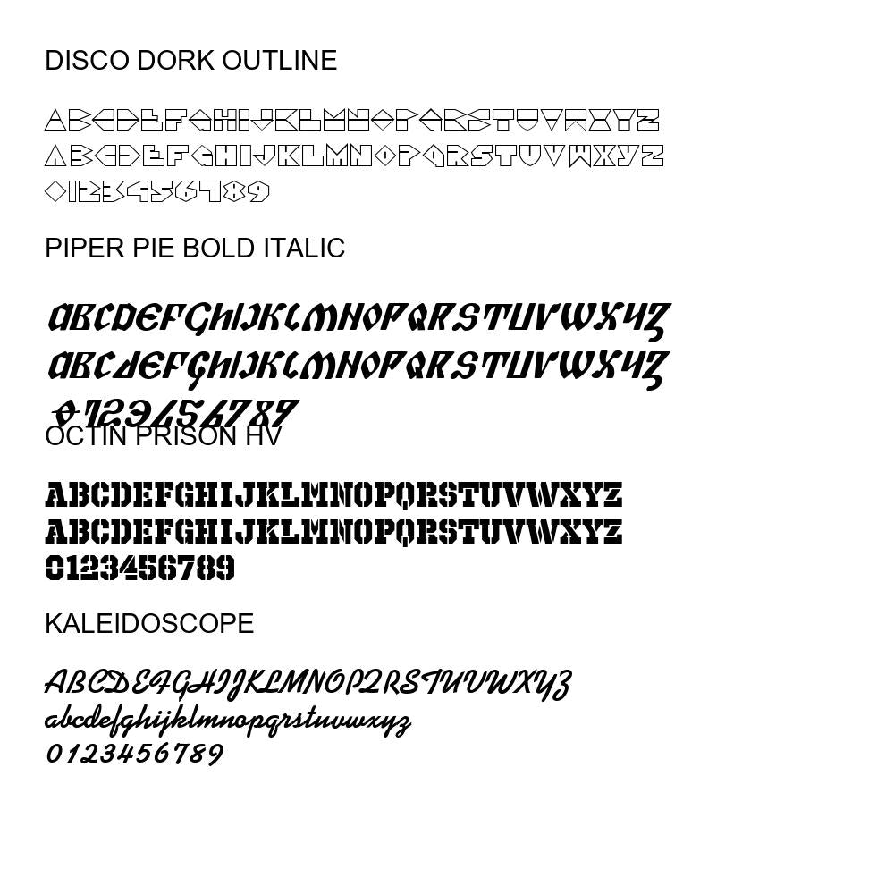 100 Premium Fonts Collection - Perfect for Designers and Creators V001