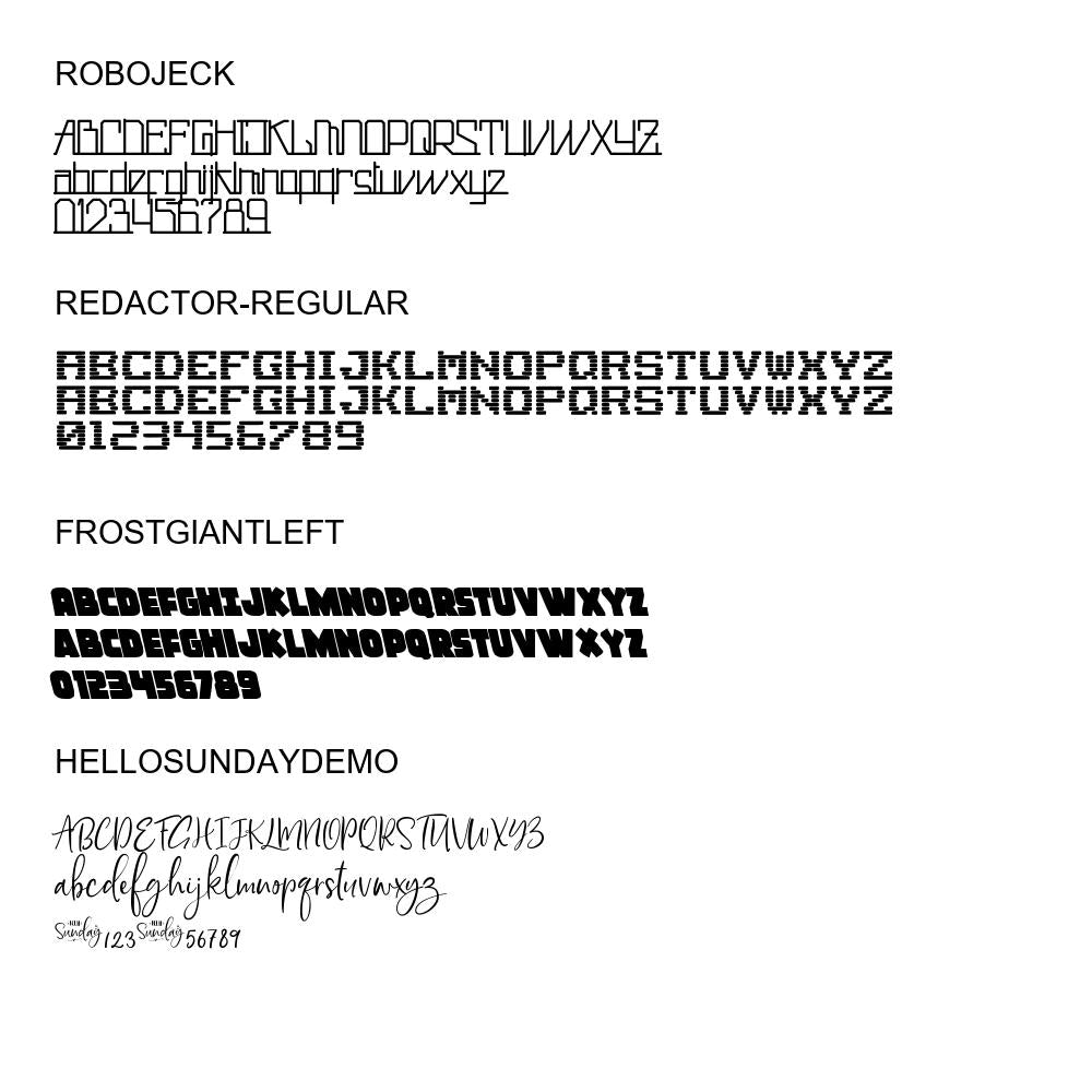 100 Premium Fonts Collection - Perfect for Designers and Creators V002