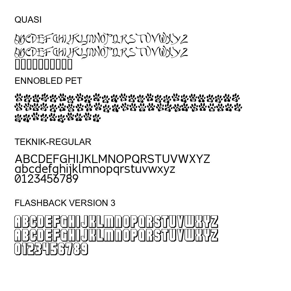 100 Premium Fonts Collection - Perfect for Designers and Creators V002