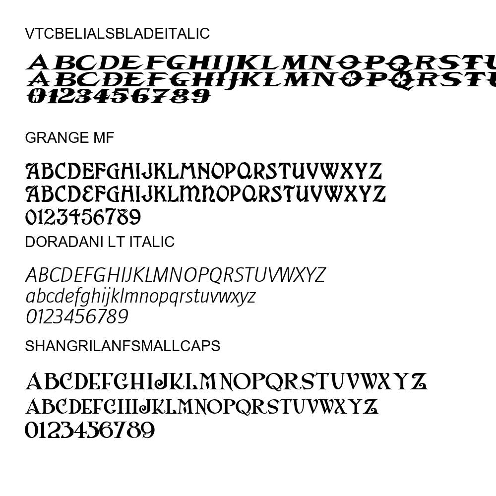 100 Premium Fonts Collection - Perfect for Designers and Creators V002