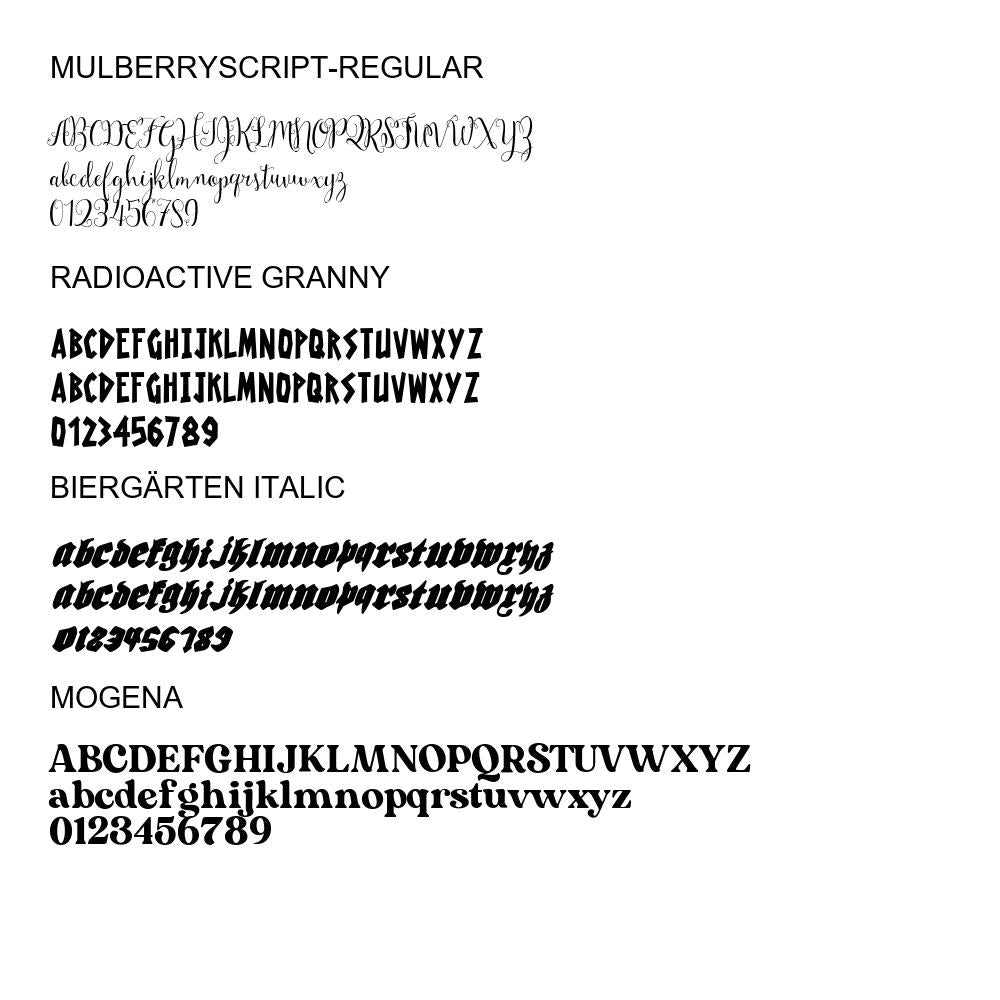 100 Premium Fonts Collection - Perfect for Designers and Creators V002