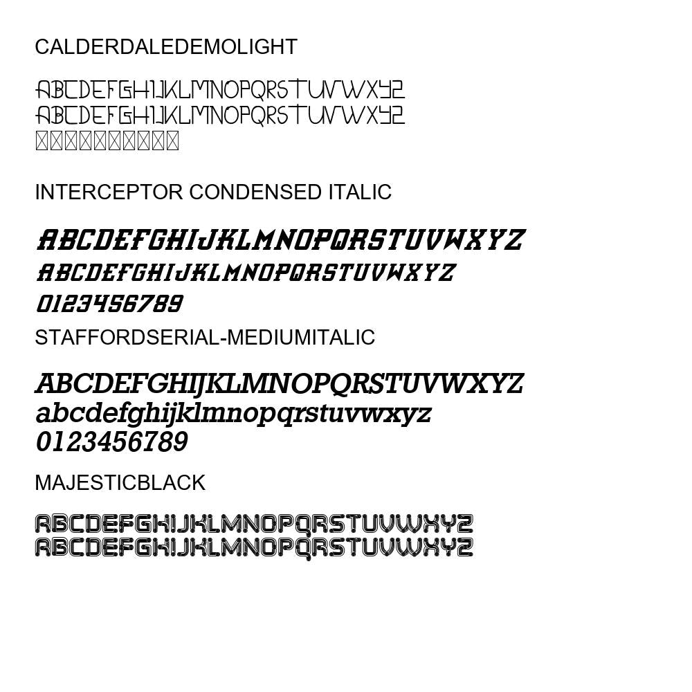 100 Premium Fonts Collection - Perfect for Designers and Creators V002