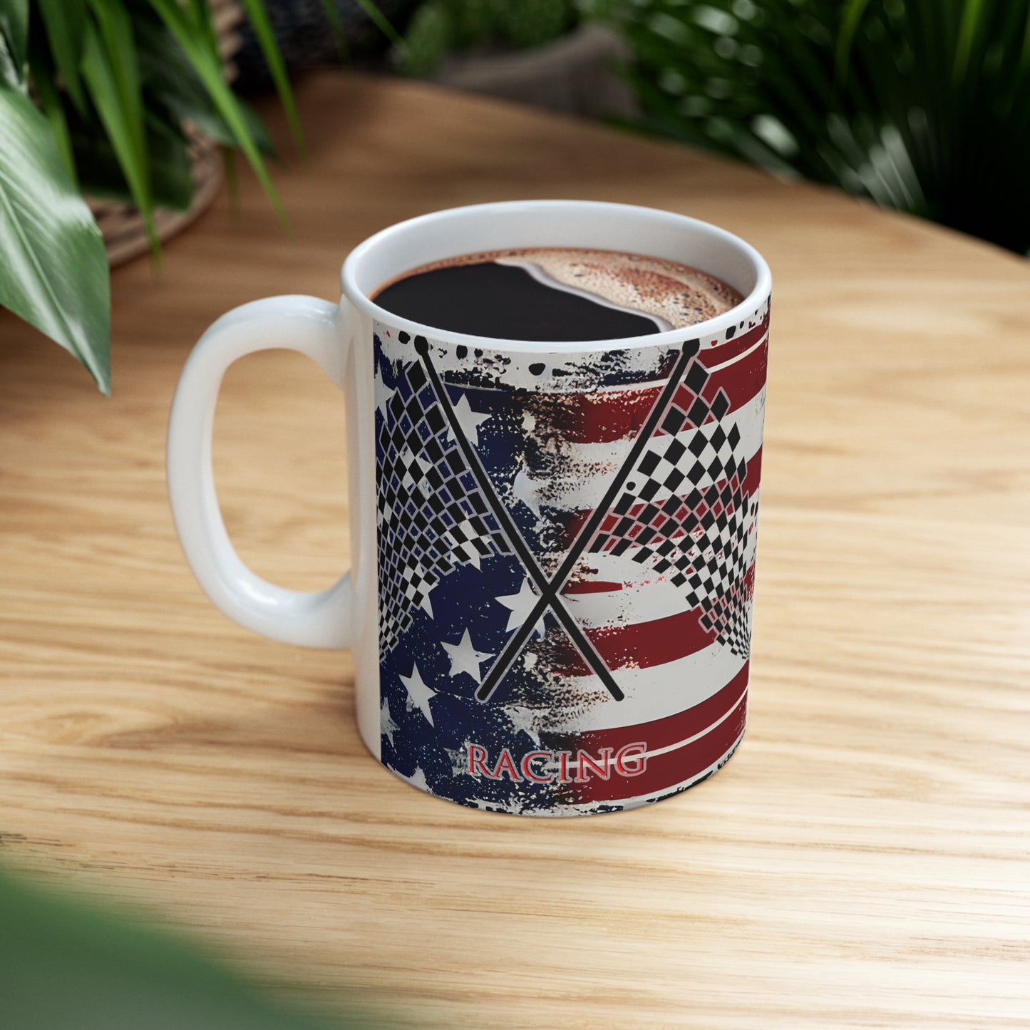 American Racing Ceramic Mug 11oz