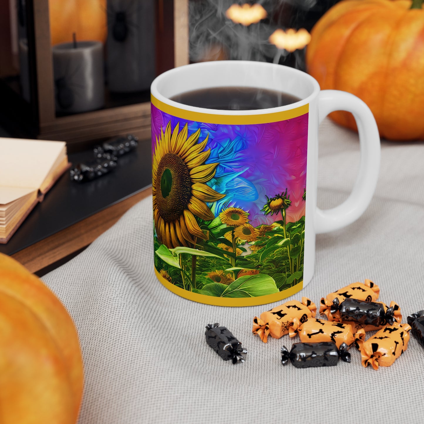 Sunflowers Ceramic Mug 11oz