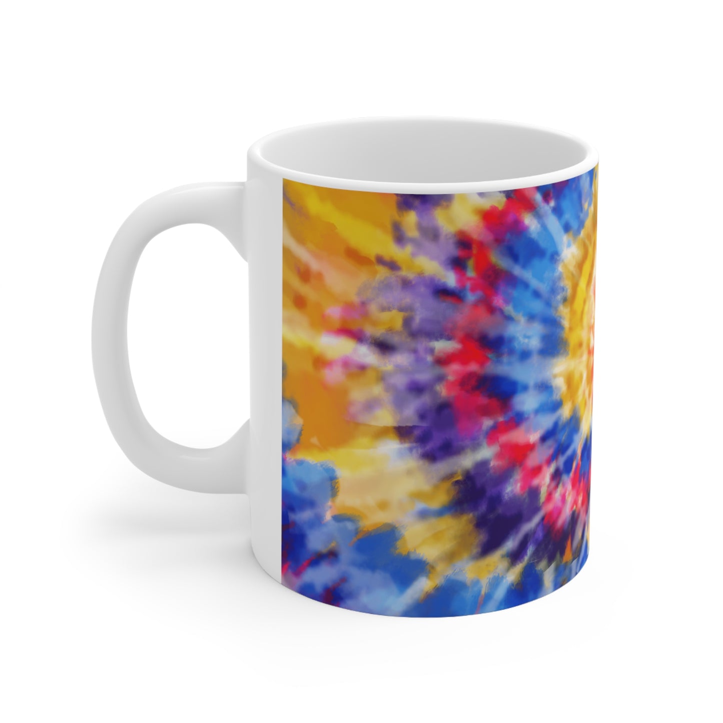 Tie Dye Classic Ceramic Mug 11oz