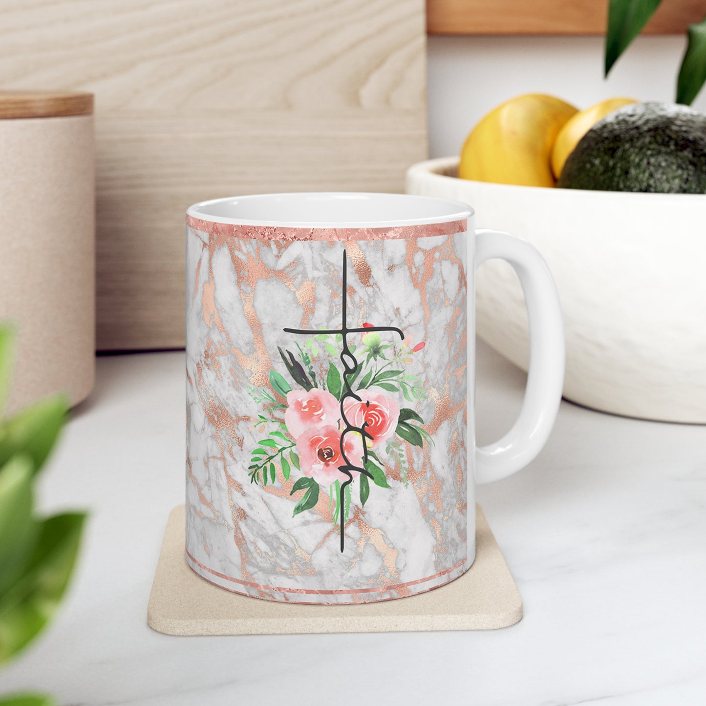 Faith Ceramic Mug 11oz