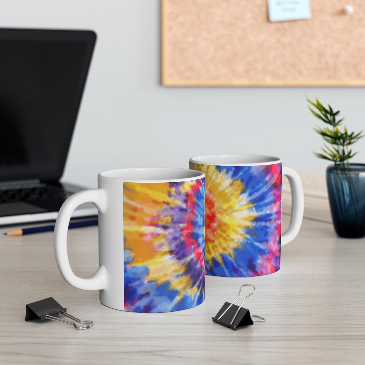 Tie Dye Classic Ceramic Mug 11oz