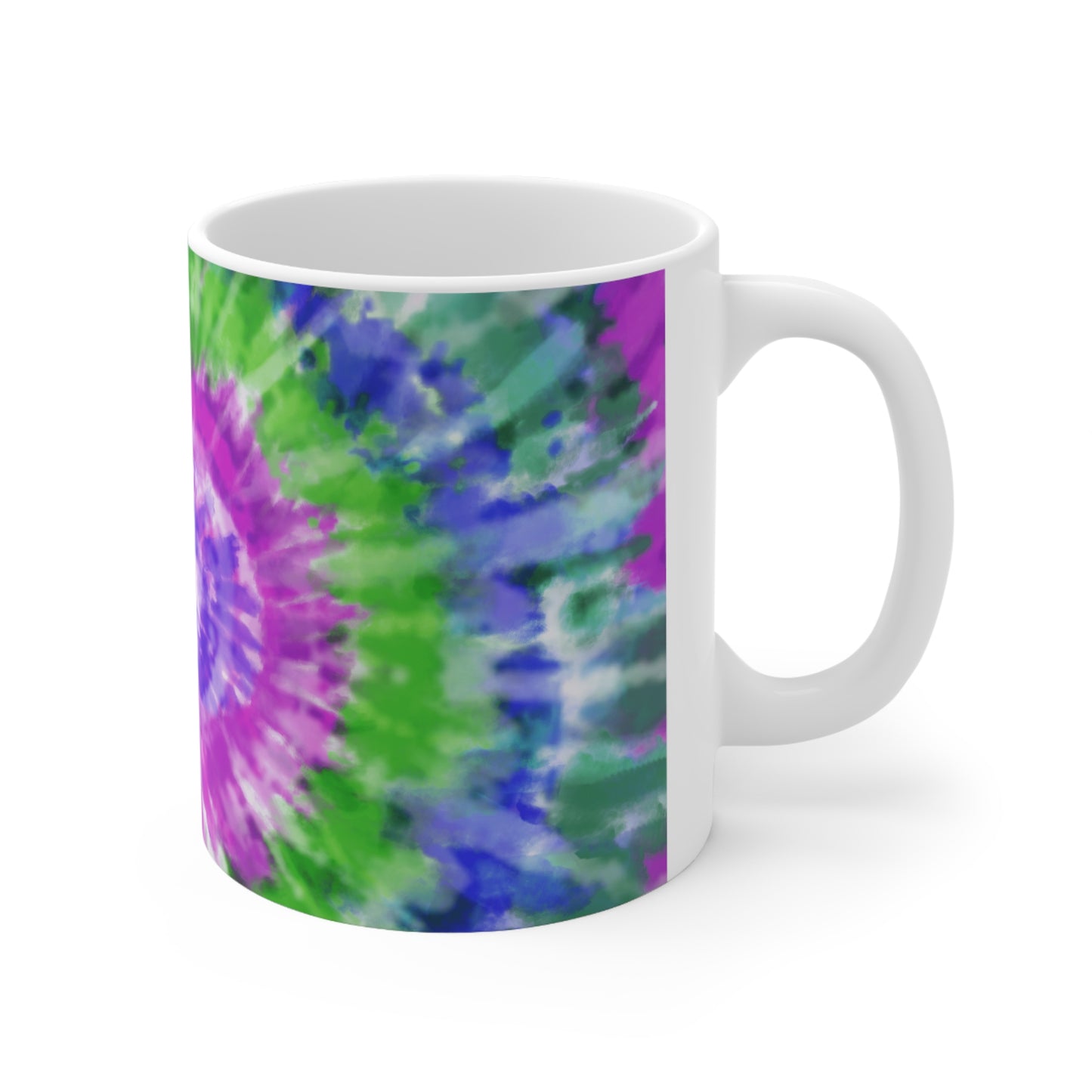 Tie Dye Classic Ceramic Mug 11oz