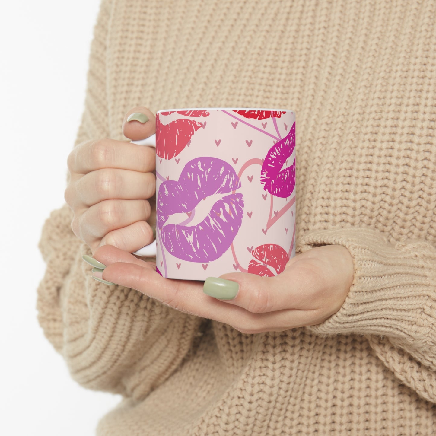 Lips Ceramic Mug 11oz