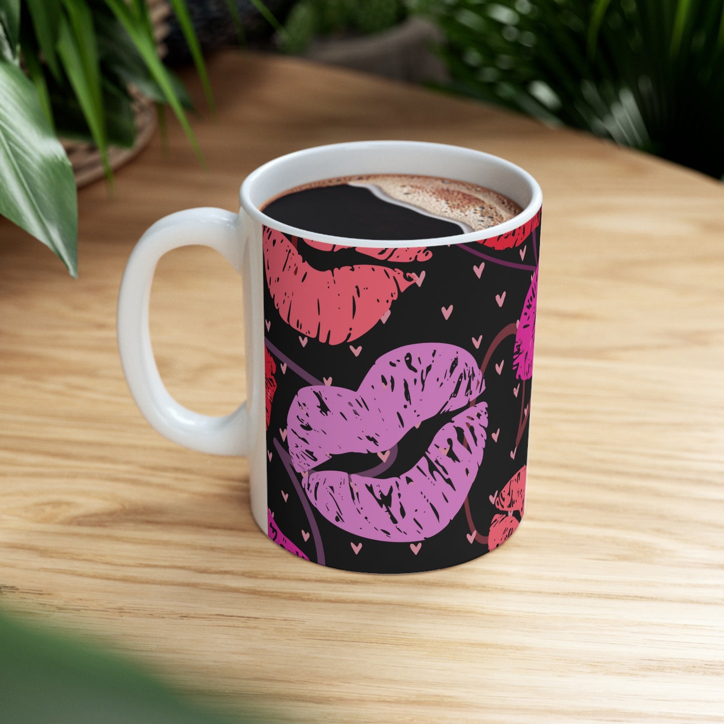 Lips Ceramic Mug 11oz