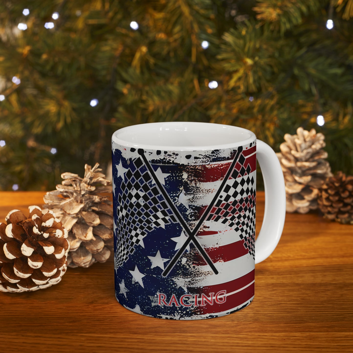 American Racing Ceramic Mug 11oz