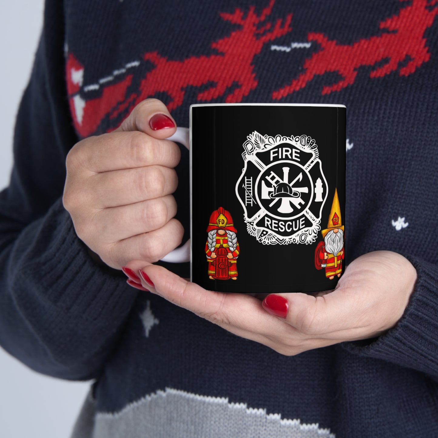 Fire Rescue Ceramic Mug 11oz