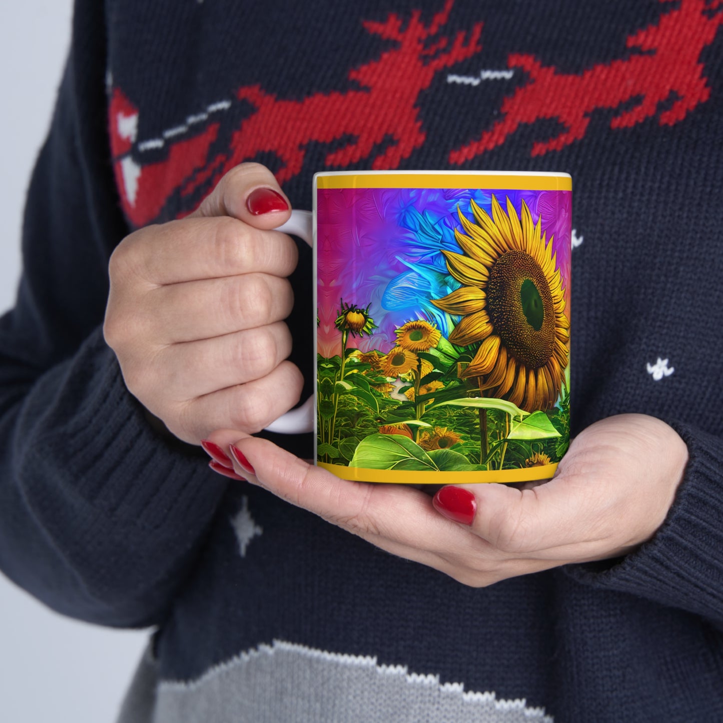 Sunflowers Ceramic Mug 11oz