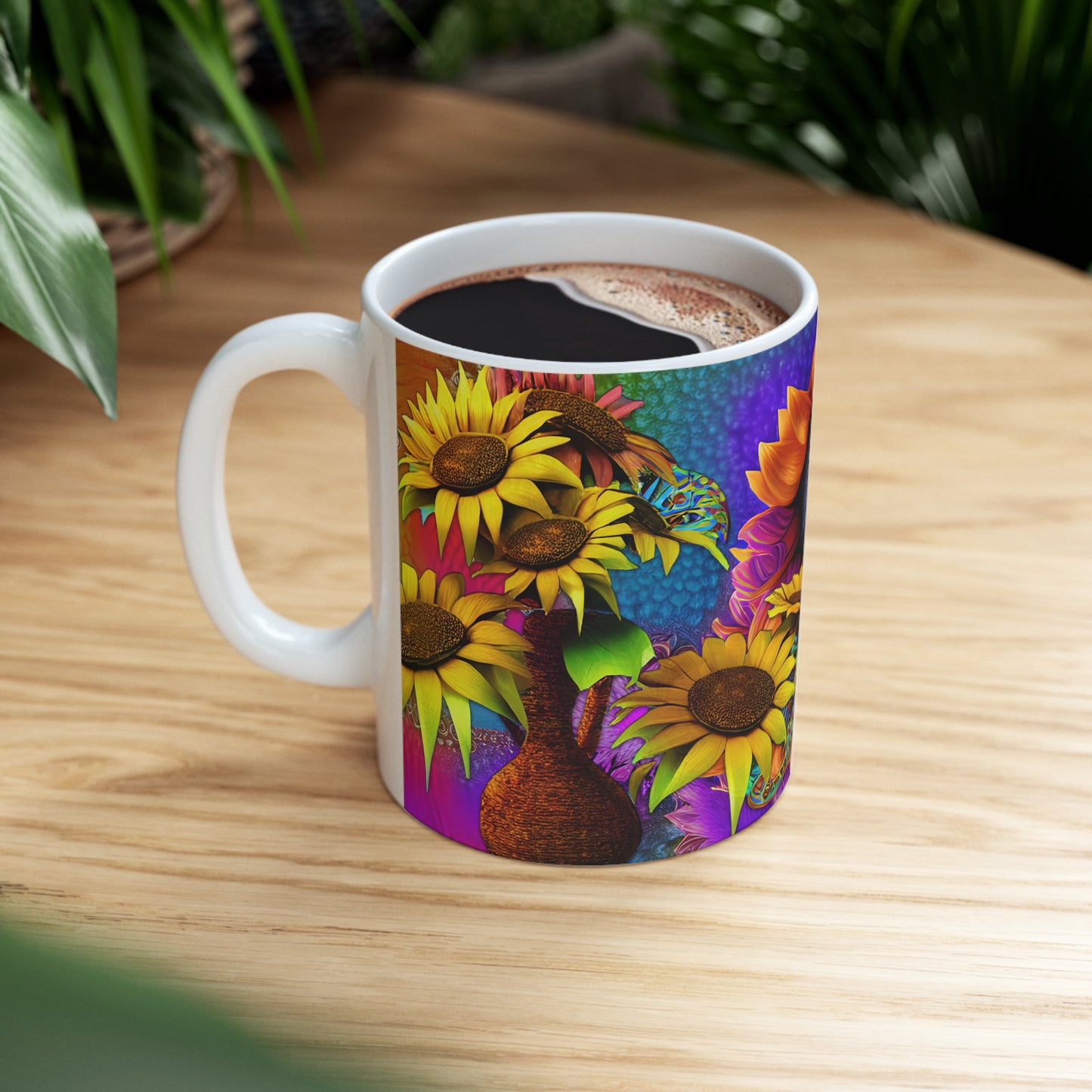 Sunflower Ceramic Mug 11oz