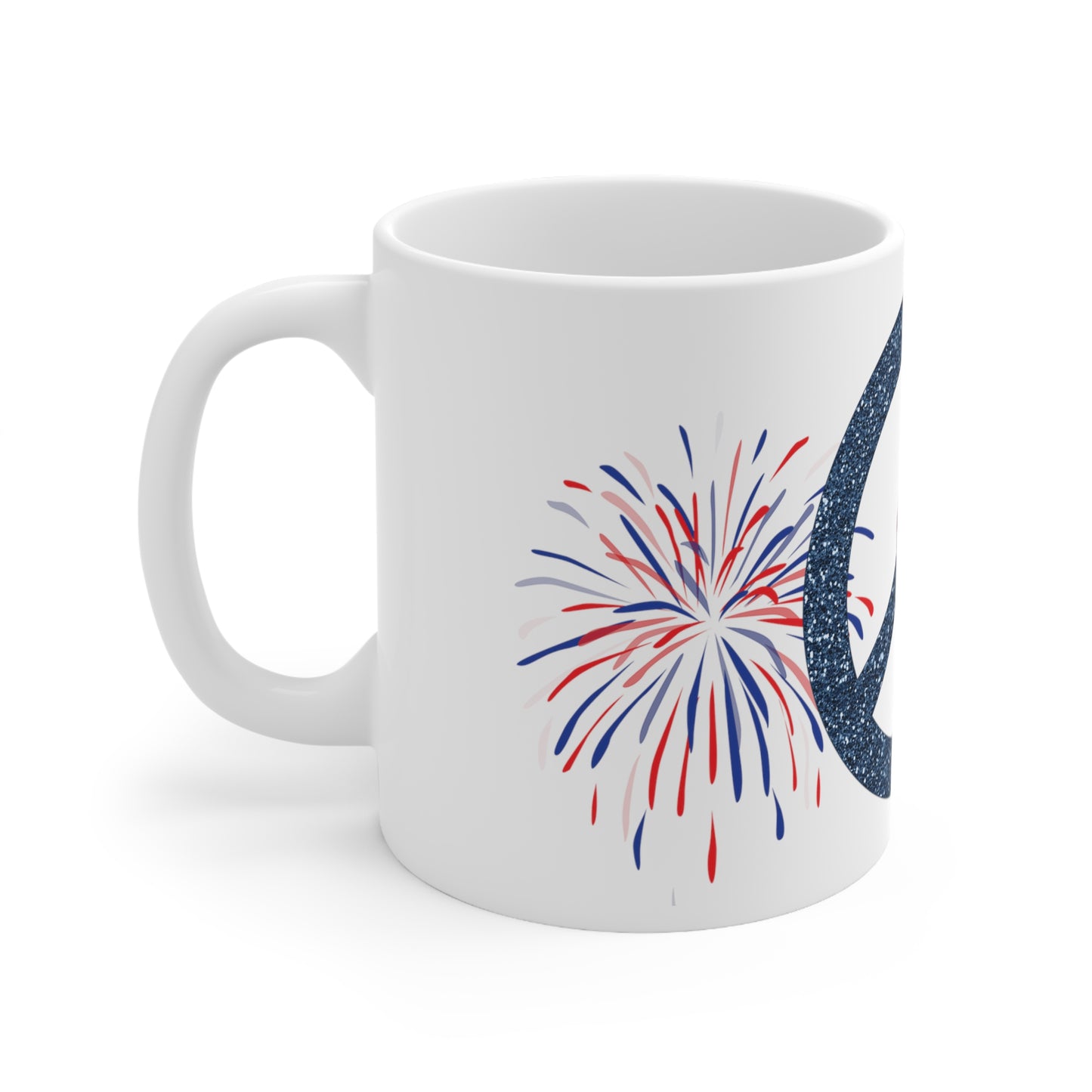Patriotic Peace Ceramic Mug 11oz