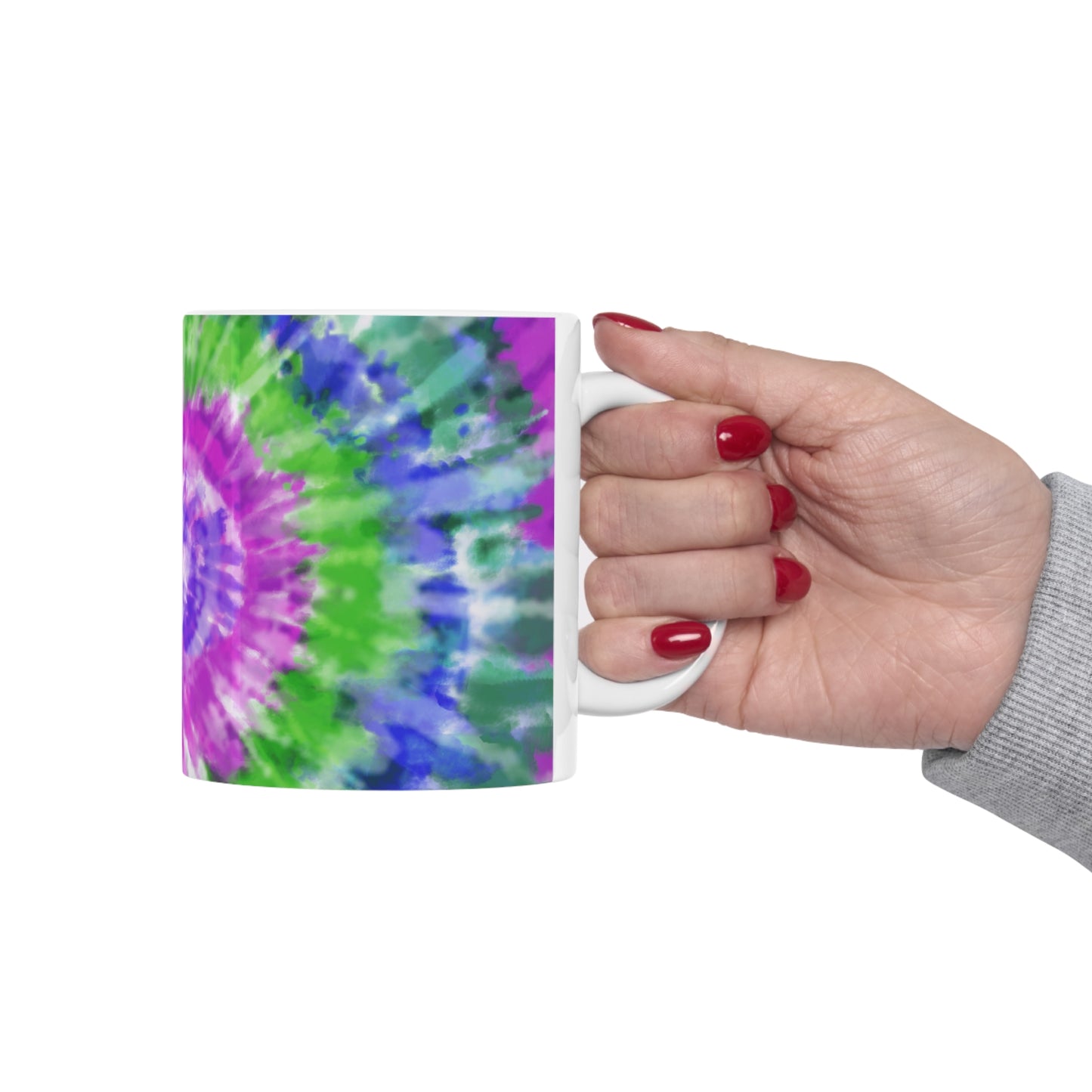 Tie Dye Classic Ceramic Mug 11oz