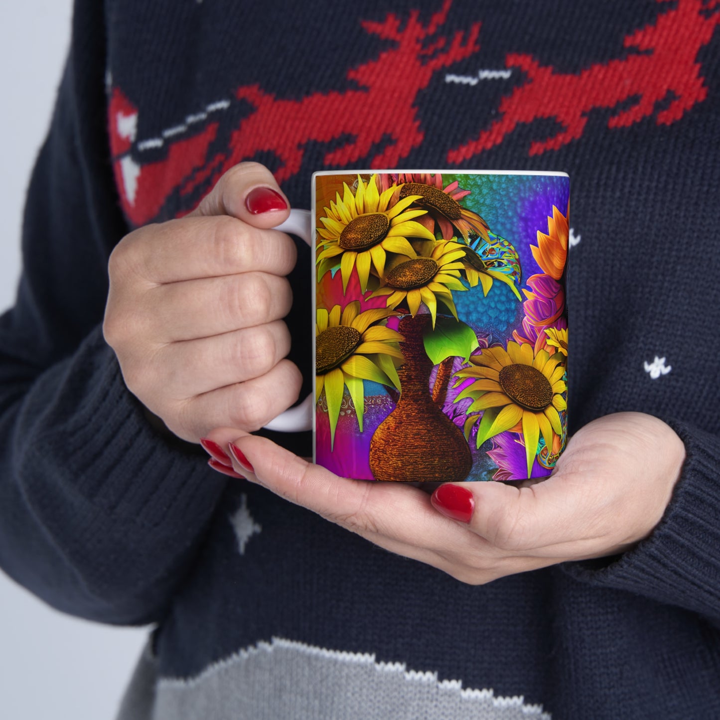Sunflower Ceramic Mug 11oz