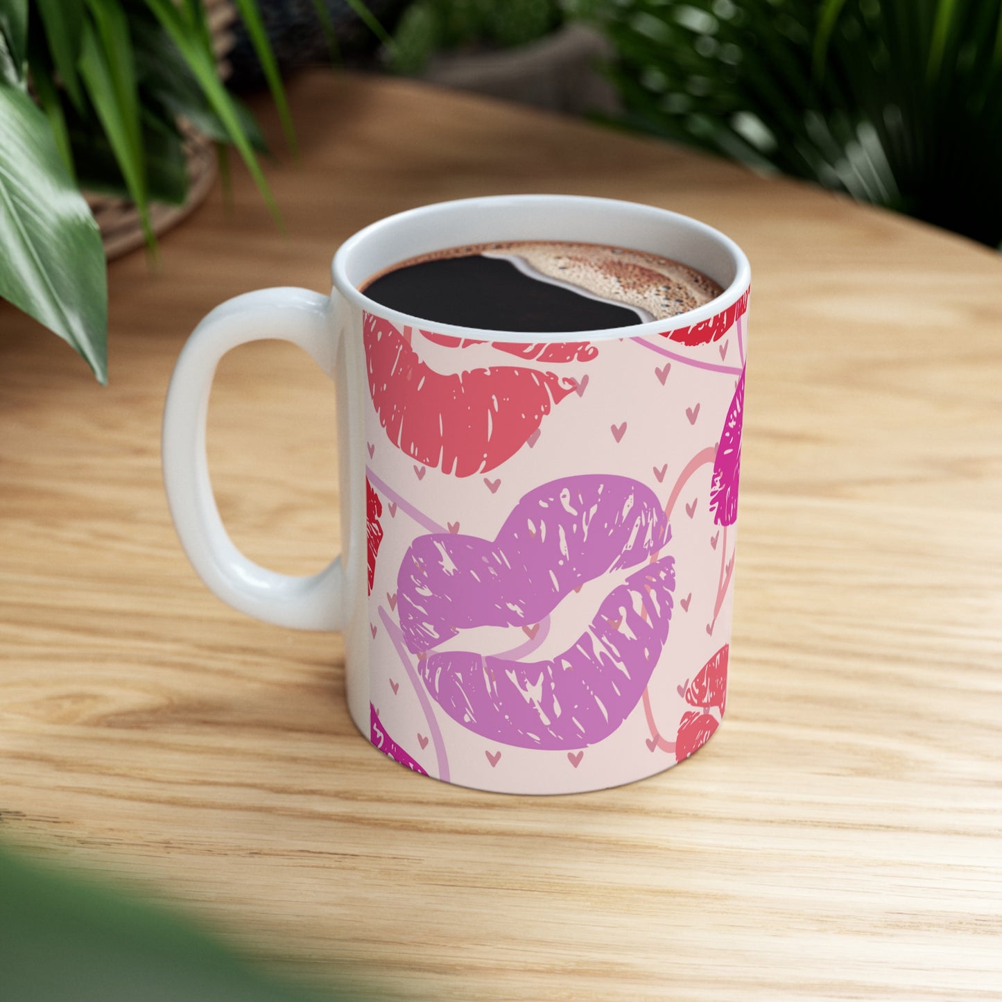 Lips Ceramic Mug 11oz