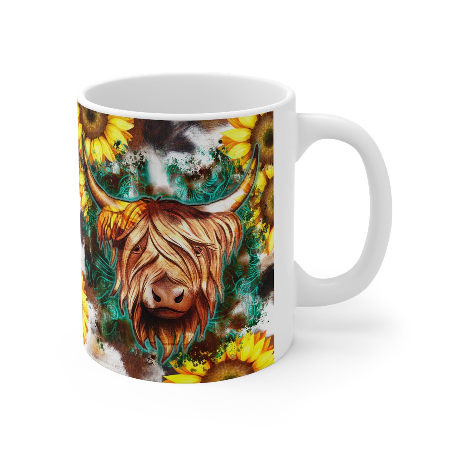 Western Ceramic Mug 11oz