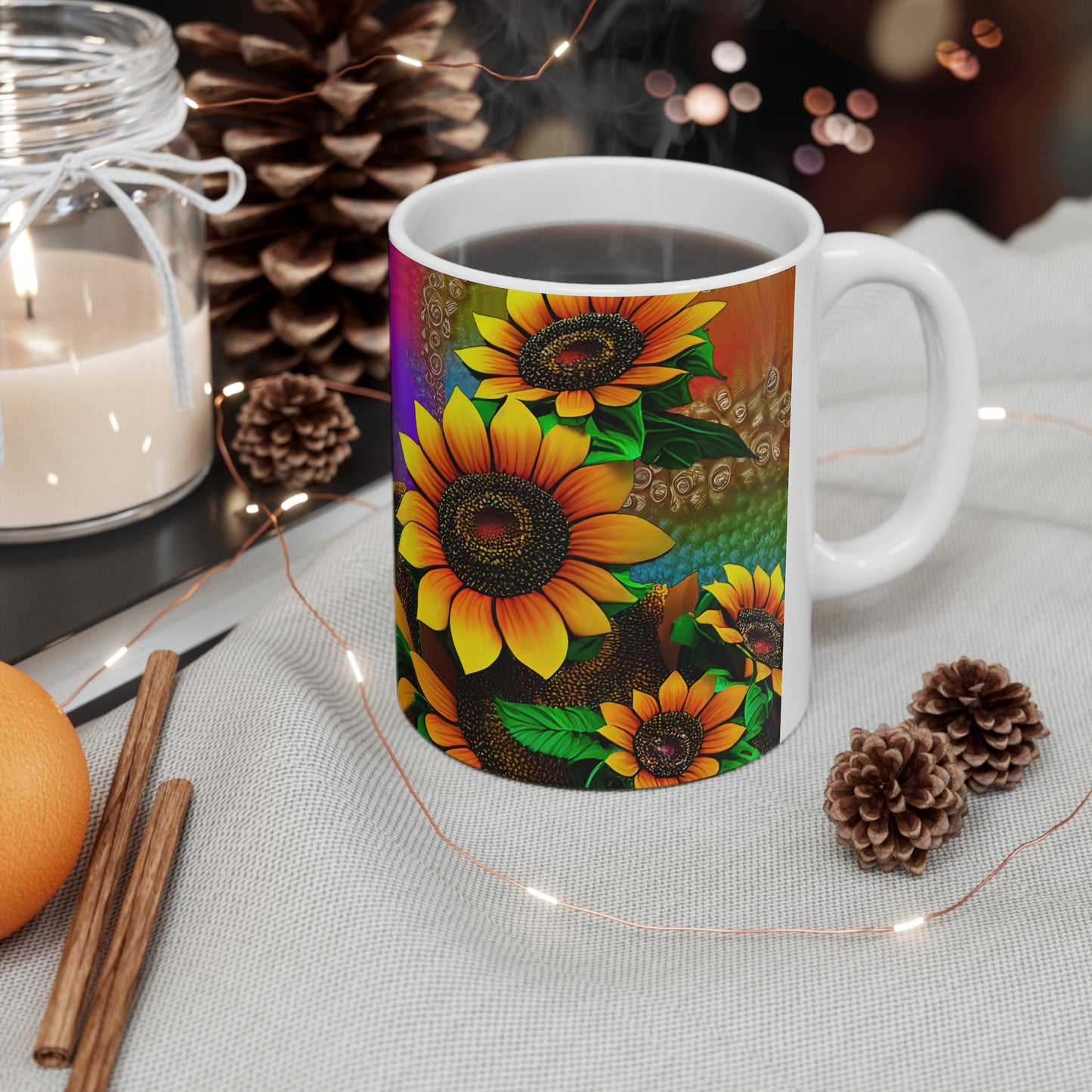 Sunflowers Ceramic Mug 11oz