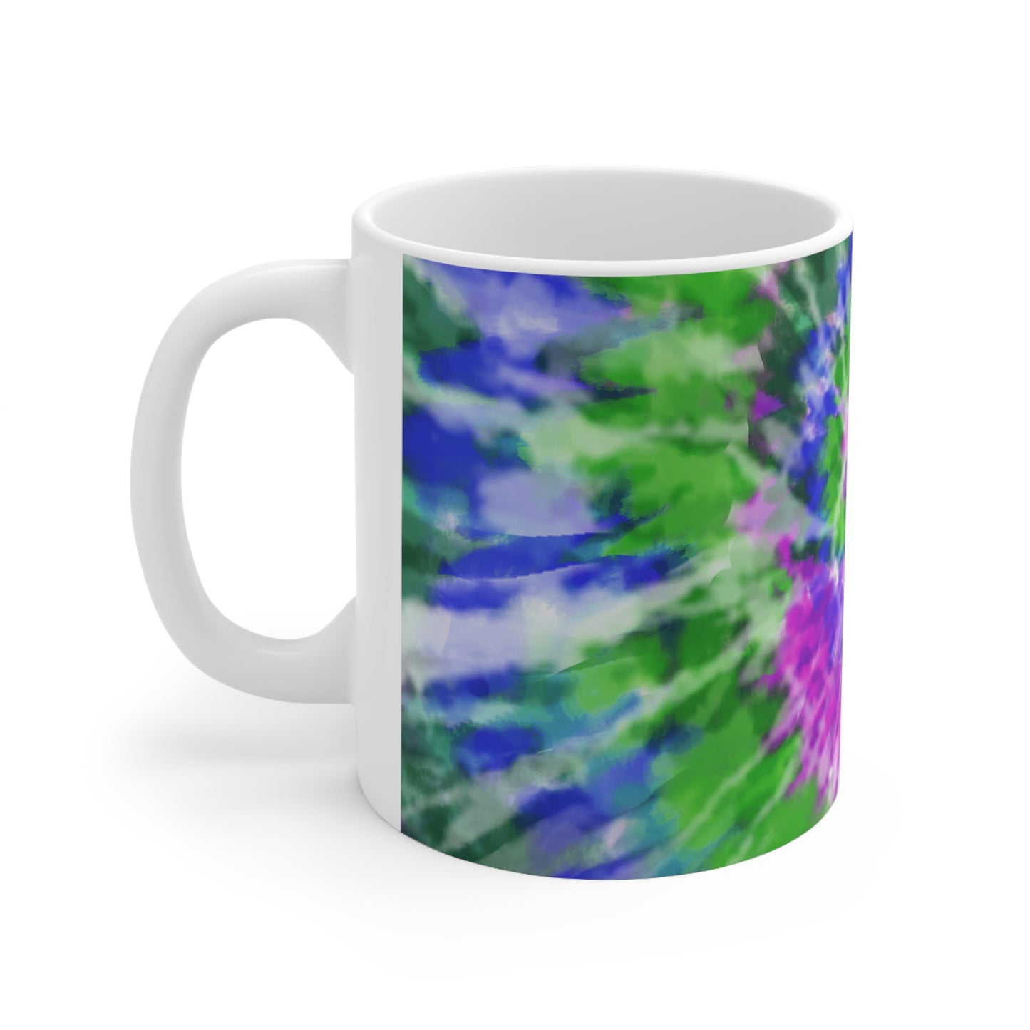 Tie Dye Classic Ceramic Mug 11oz