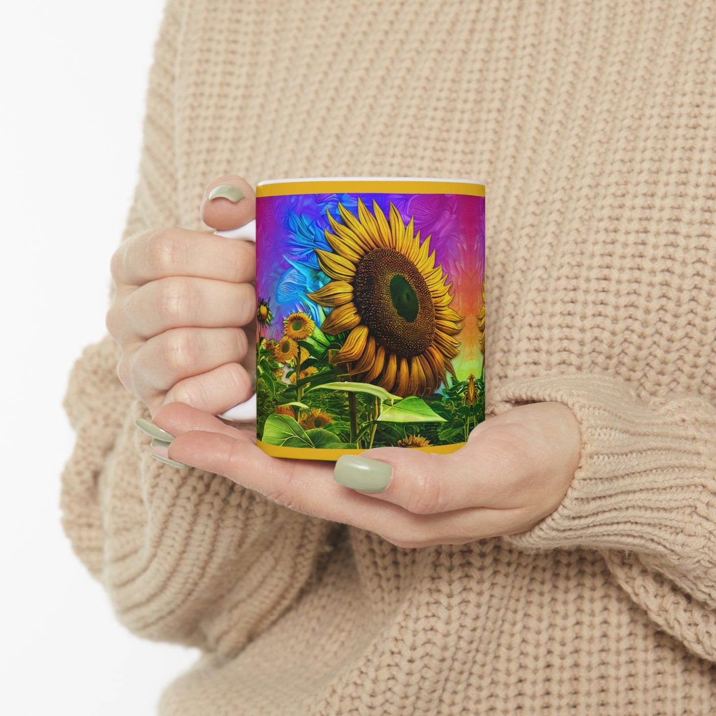 Sunflowers Ceramic Mug 11oz