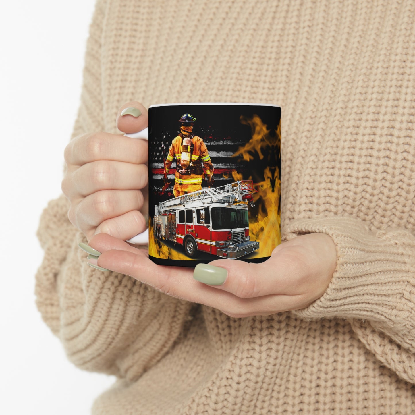 Firefighter Ceramic Mug 11oz