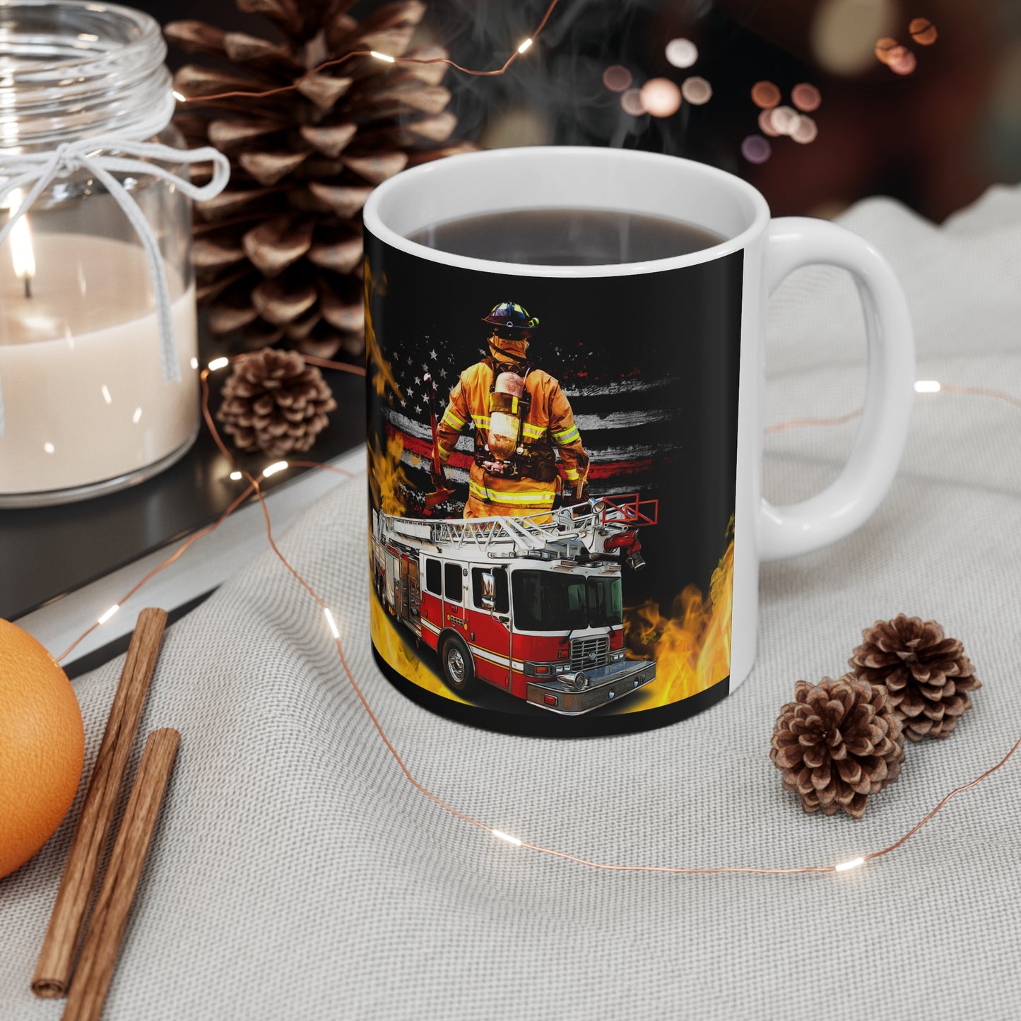 Firefighter Ceramic Mug 11oz