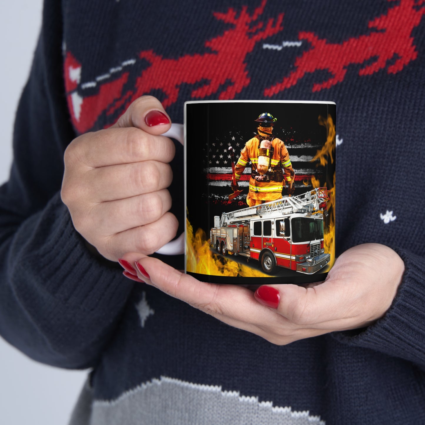 Firefighter Ceramic Mug 11oz