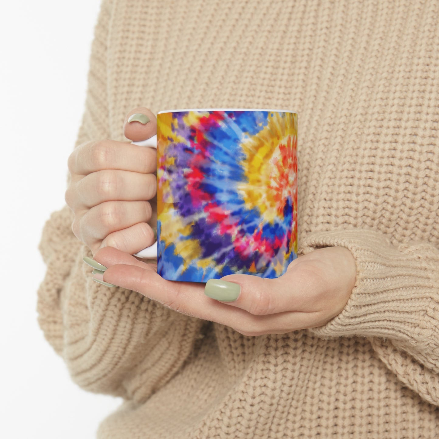 Tie Dye Classic Ceramic Mug 11oz