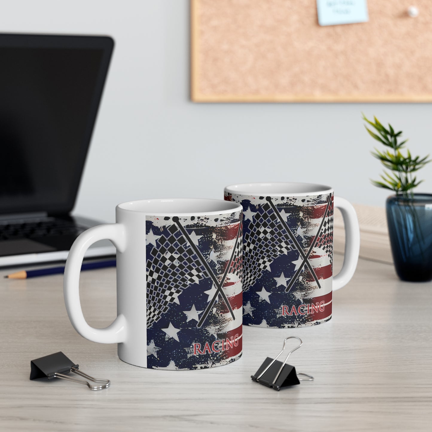American Racing Ceramic Mug 11oz