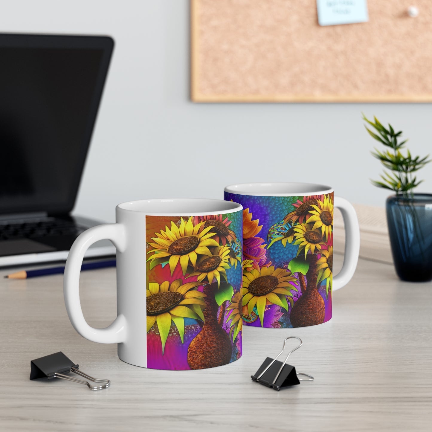 Sunflower Ceramic Mug 11oz