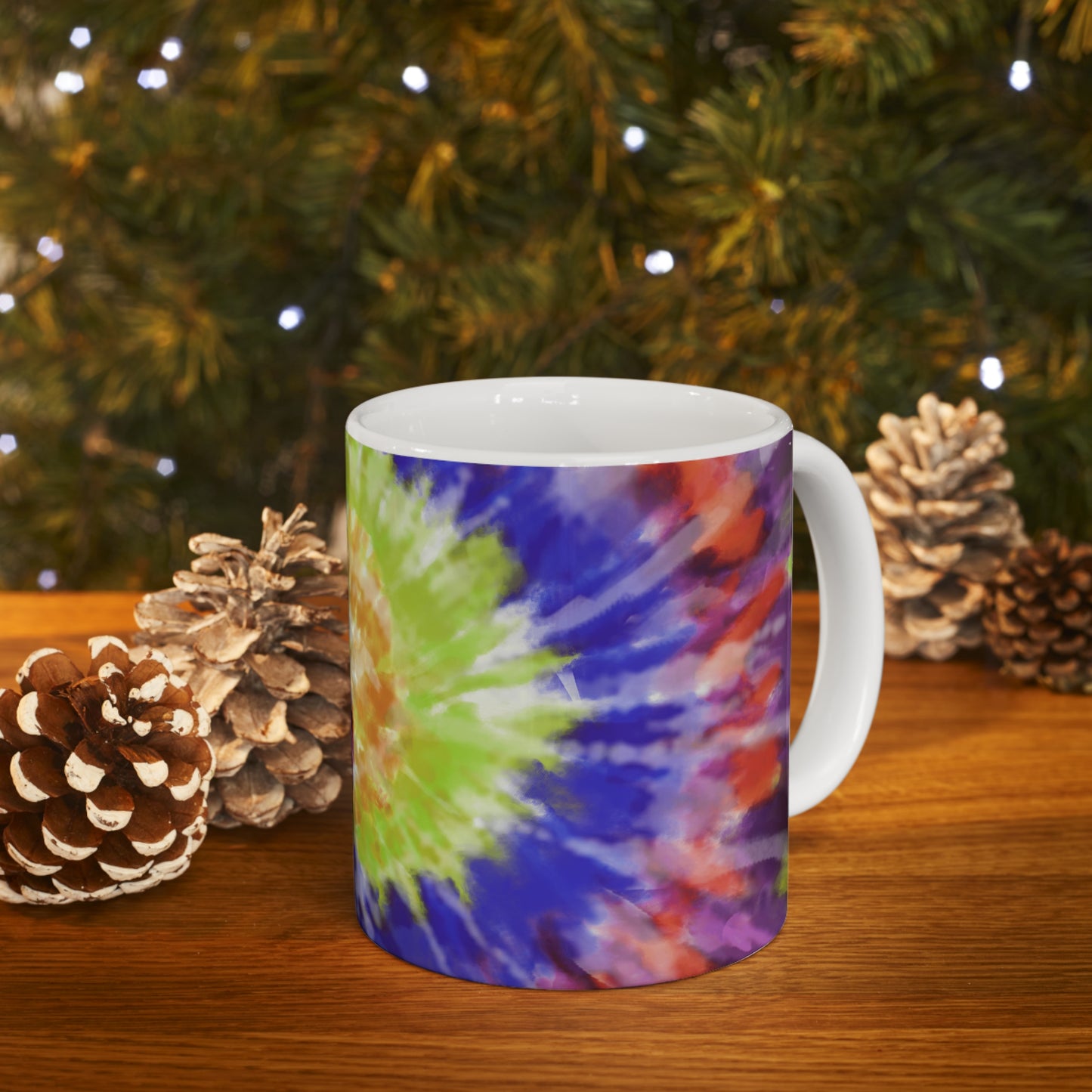 Tie Dye Classic Ceramic Mug 11oz