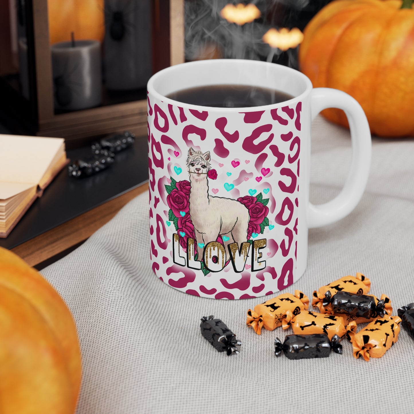 Llama Llove Ceramic Mug 11oz