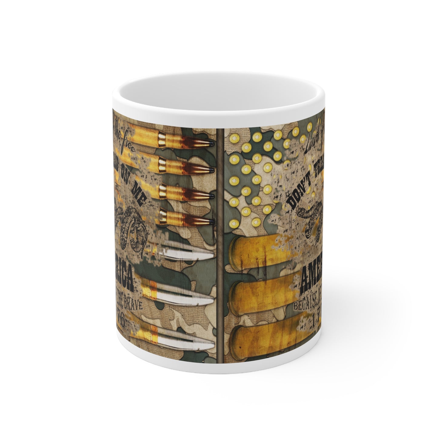 Don't Tread on Me Ceramic Mug 11oz