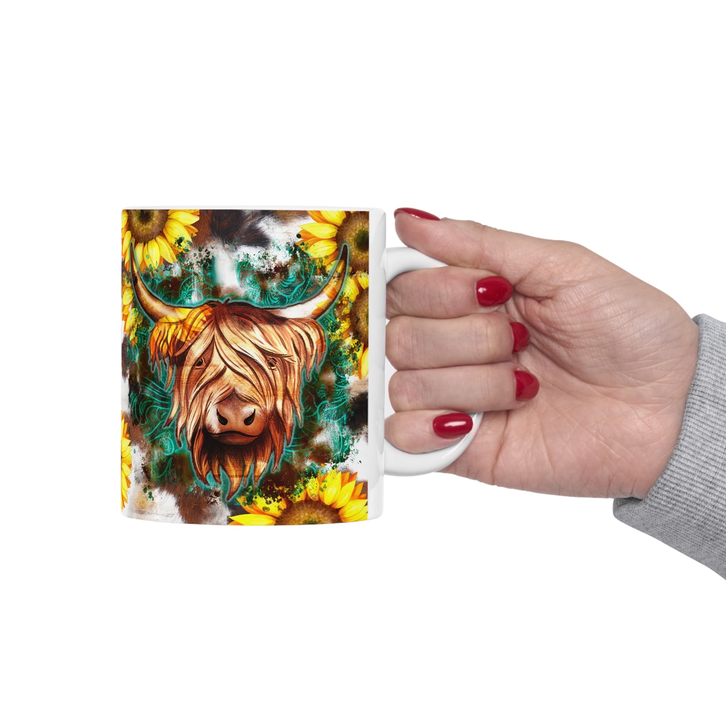 Western Ceramic Mug 11oz