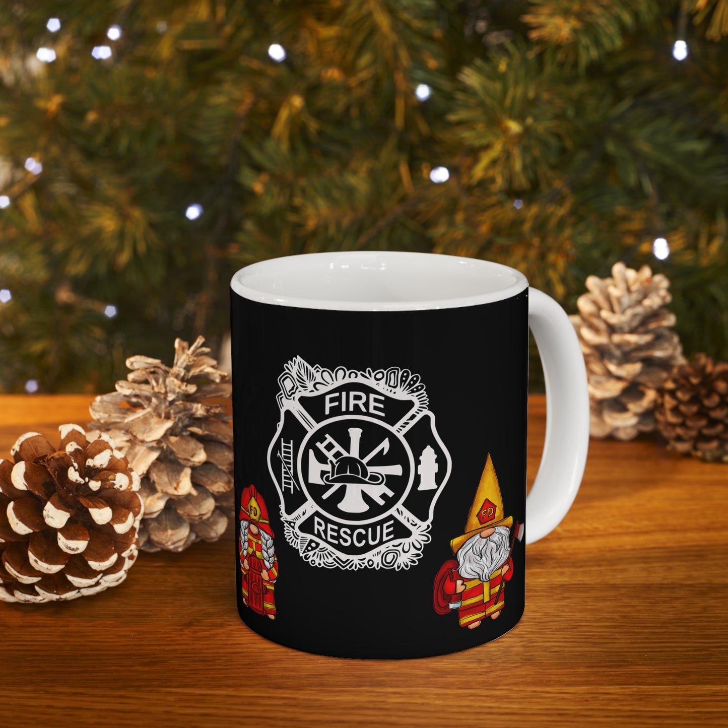 Fire Rescue Ceramic Mug 11oz