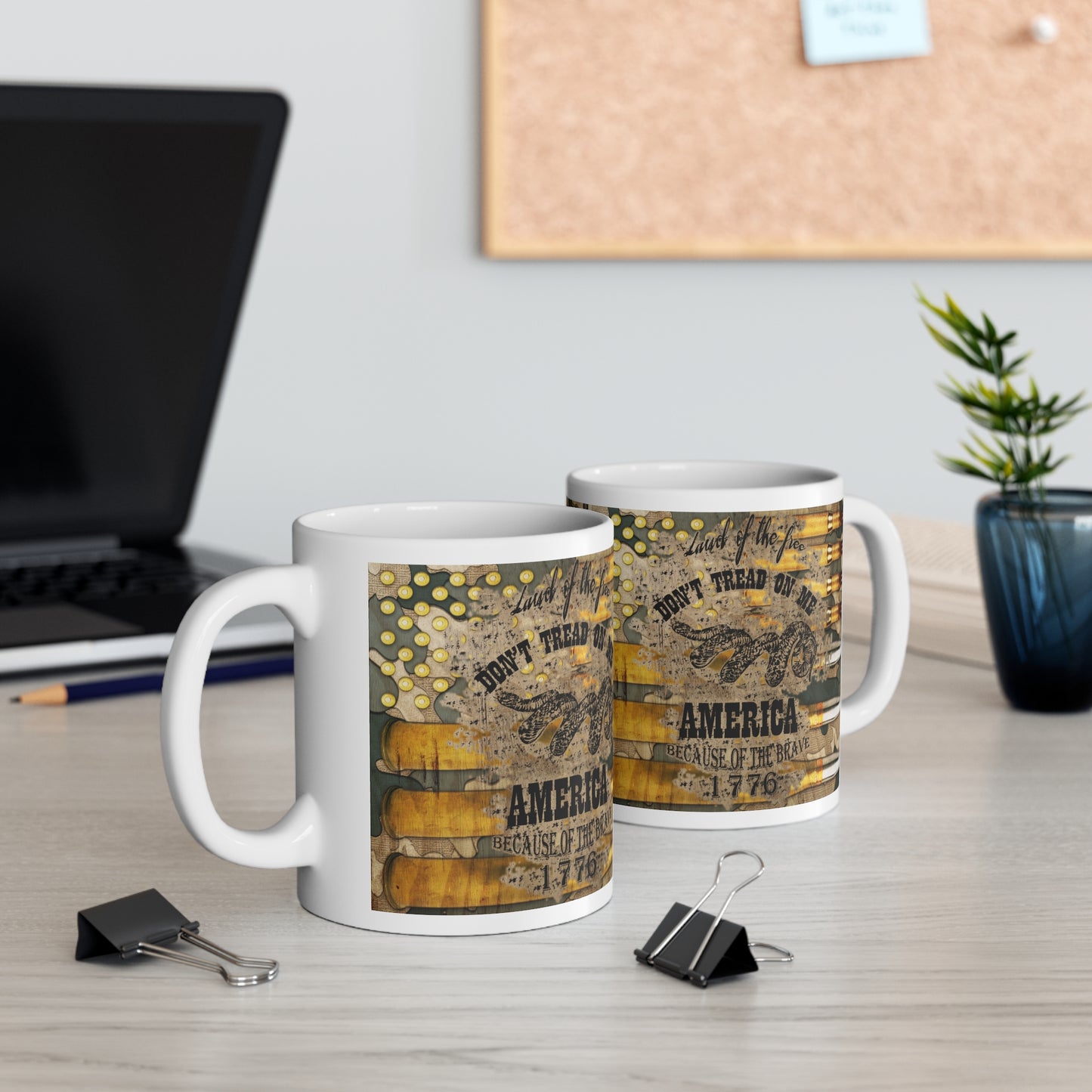 Don't Tread on Me Ceramic Mug 11oz
