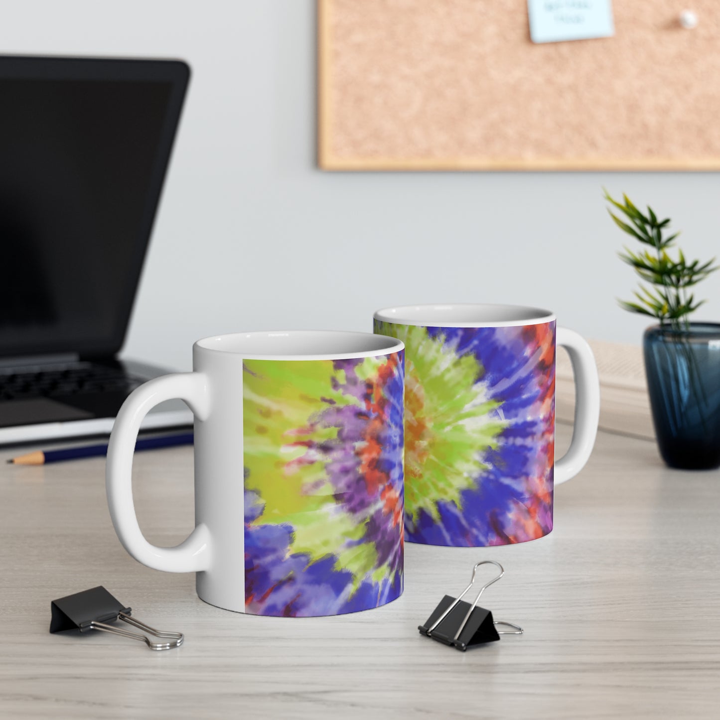 Tie Dye Classic Ceramic Mug 11oz