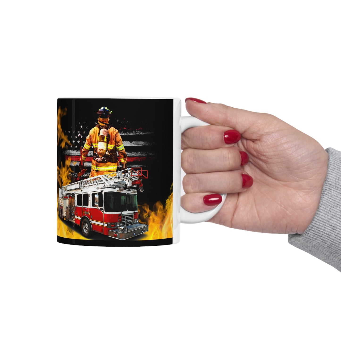 Firefighter Ceramic Mug 11oz