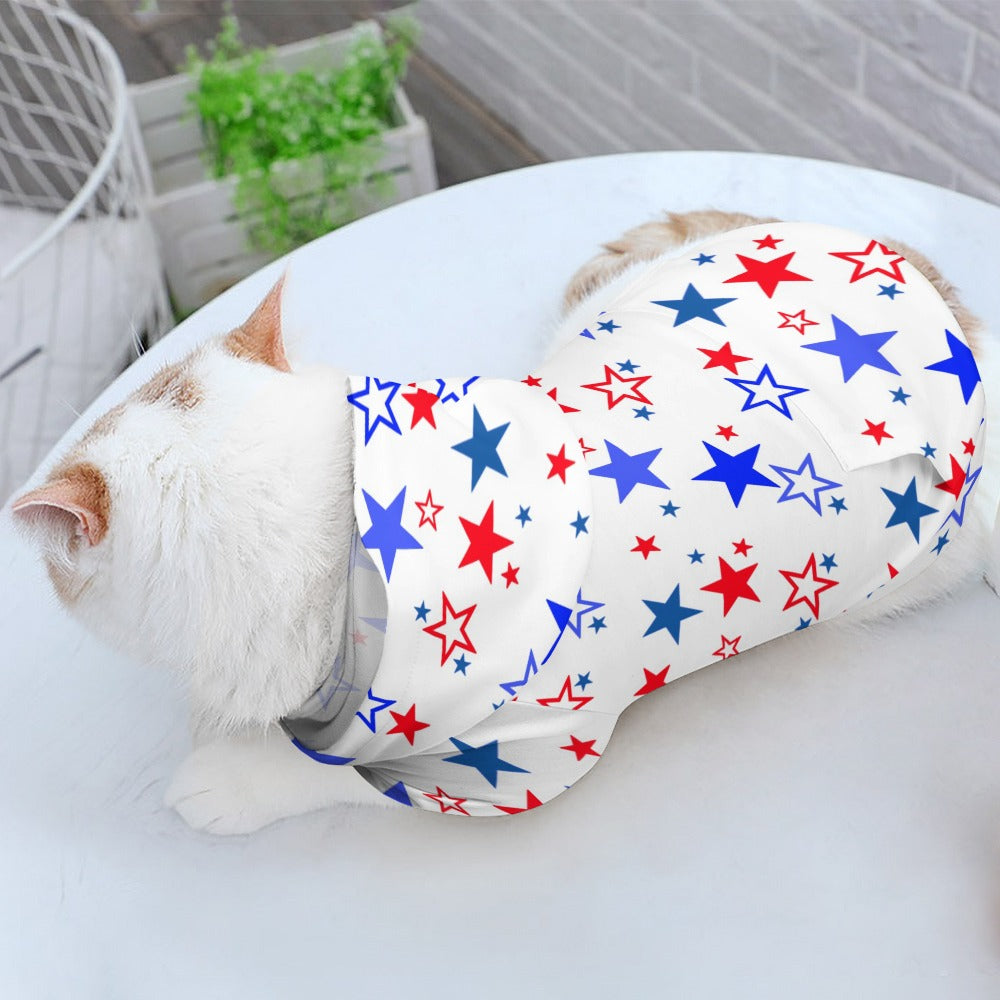 Patriotic Kitty Sweater