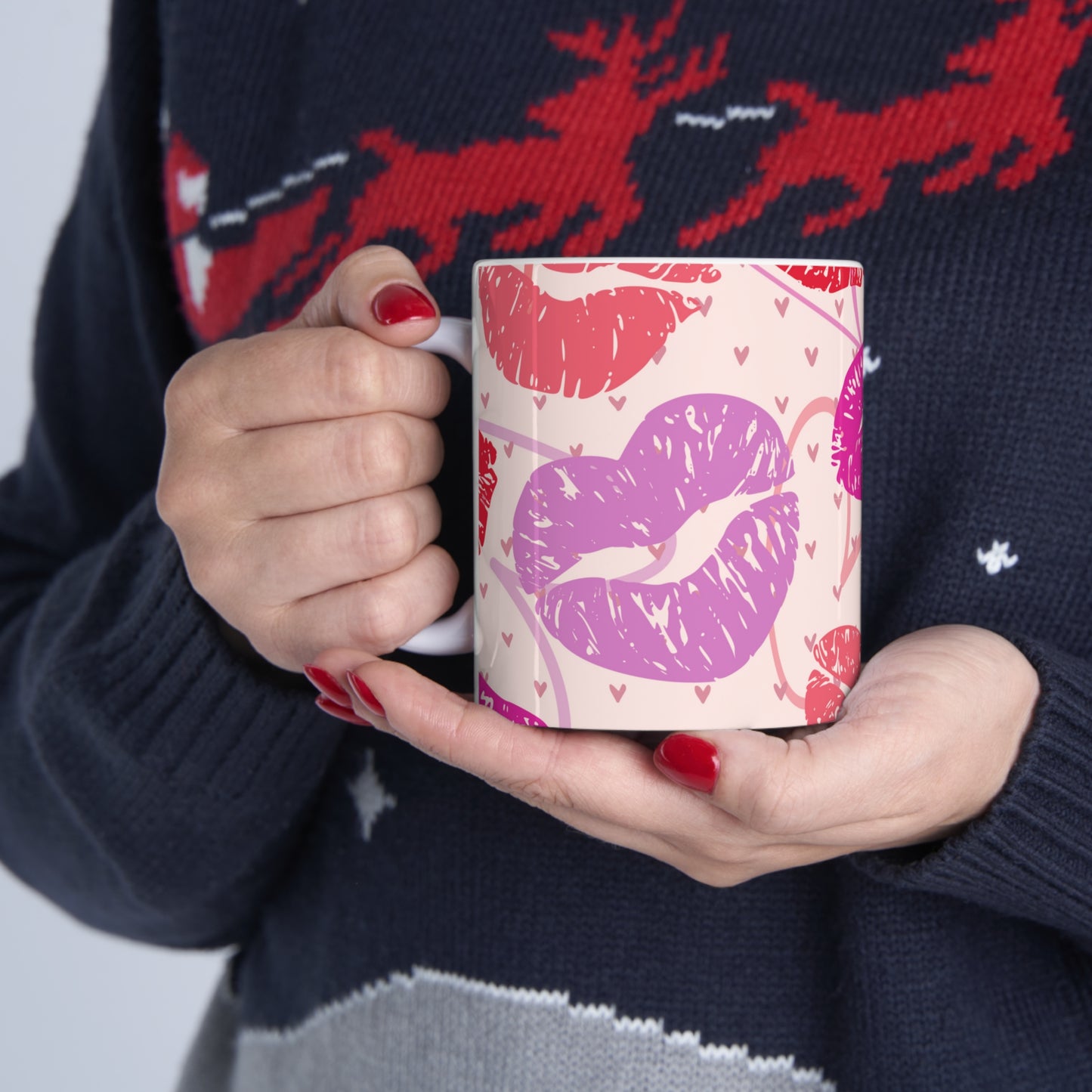 Lips Ceramic Mug 11oz