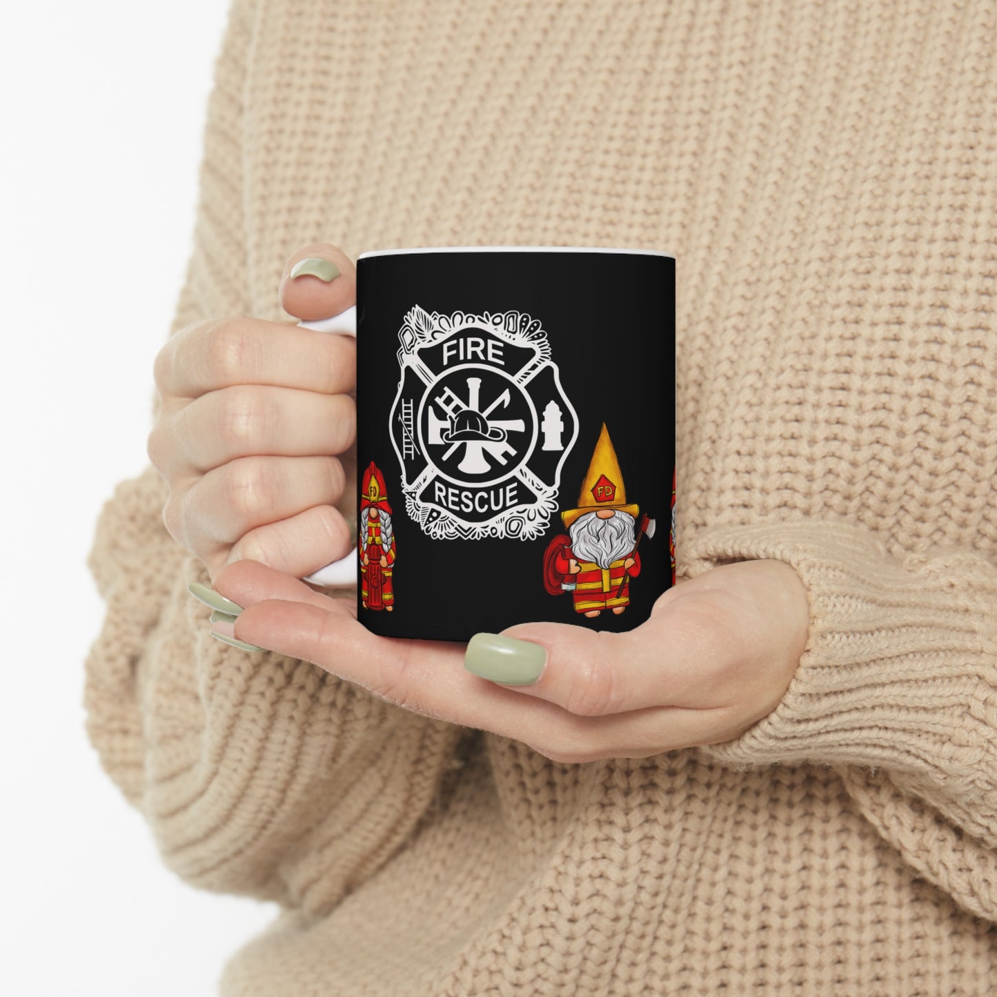 Fire Rescue Ceramic Mug 11oz
