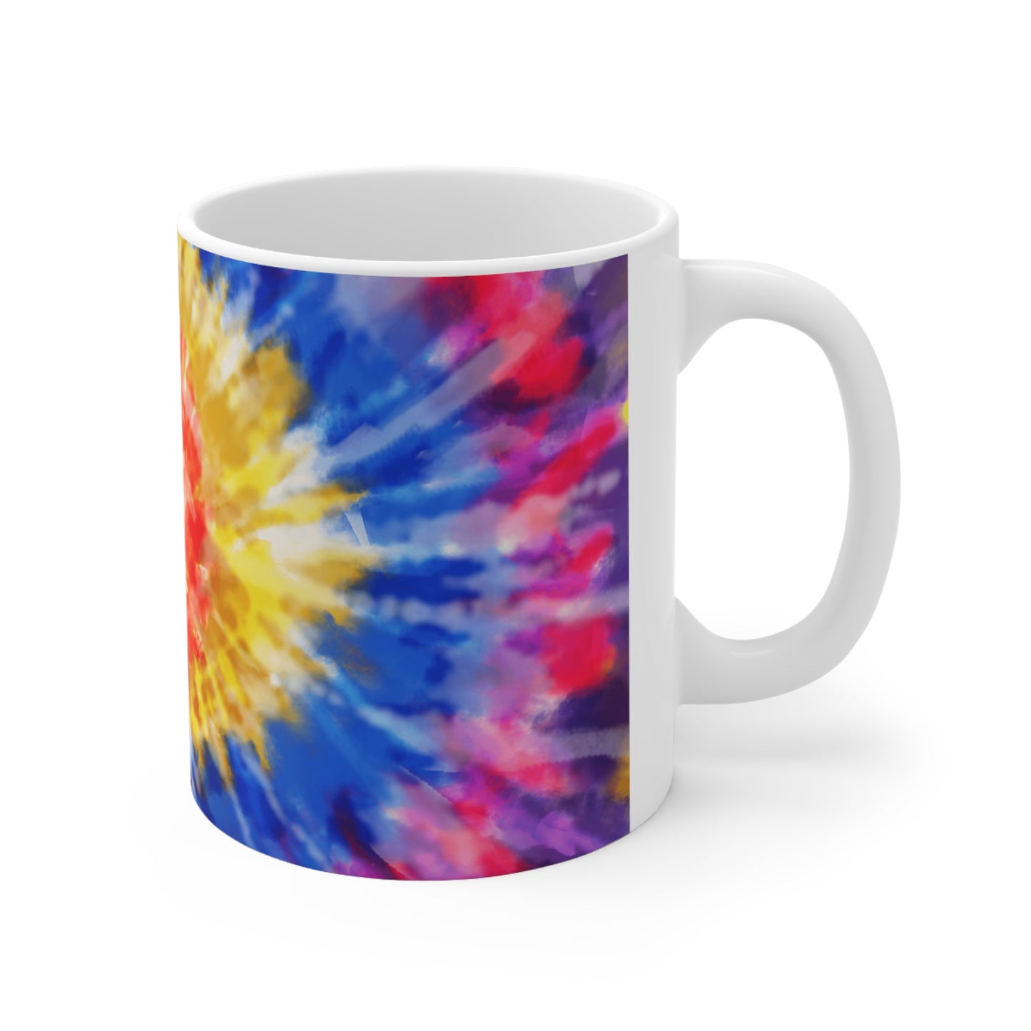 Tie Dye Classic Ceramic Mug 11oz