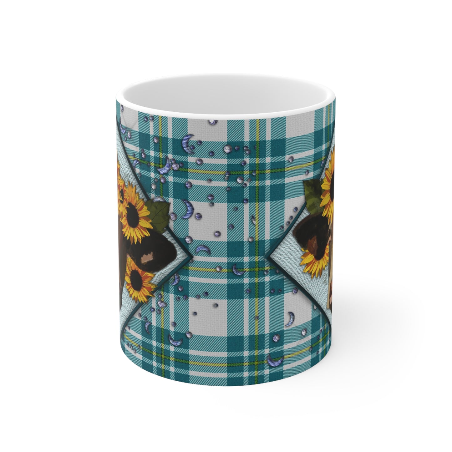 Farmhouse Cow Ceramic Mug 11oz
