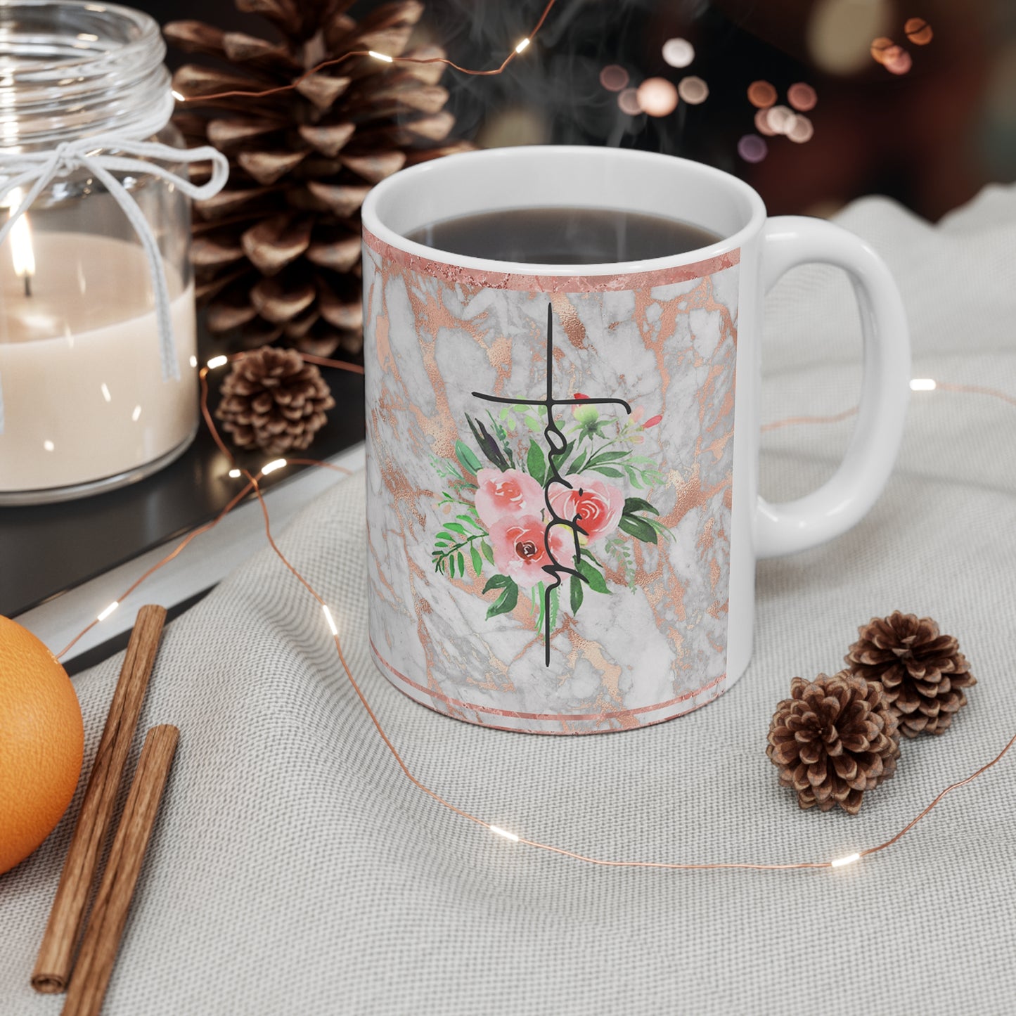 Faith Ceramic Mug 11oz