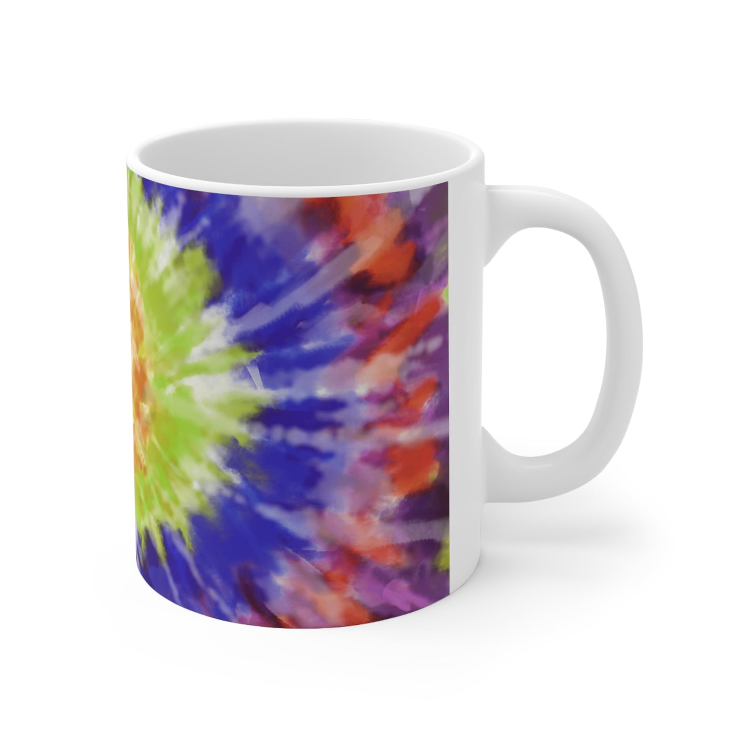 Tie Dye Classic Ceramic Mug 11oz